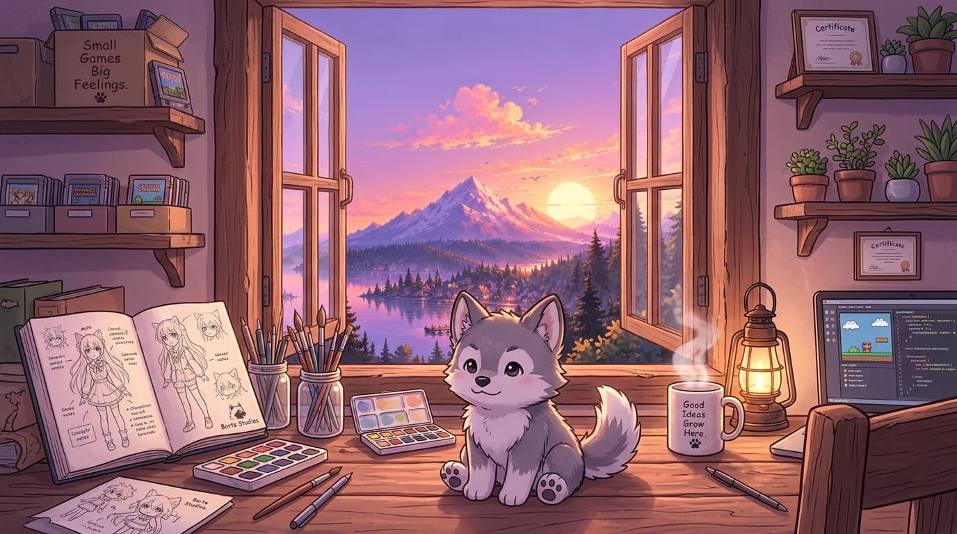 Borte Studios'a Hoş Geldiniz: Küçük Oyunlar, Büyük Duygular